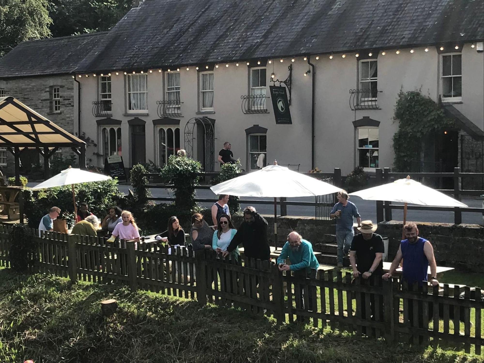 The Nags Head Inn Abercych Exterior foto